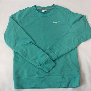 EUC Nike teal Crewneck Sweatshirt Size small